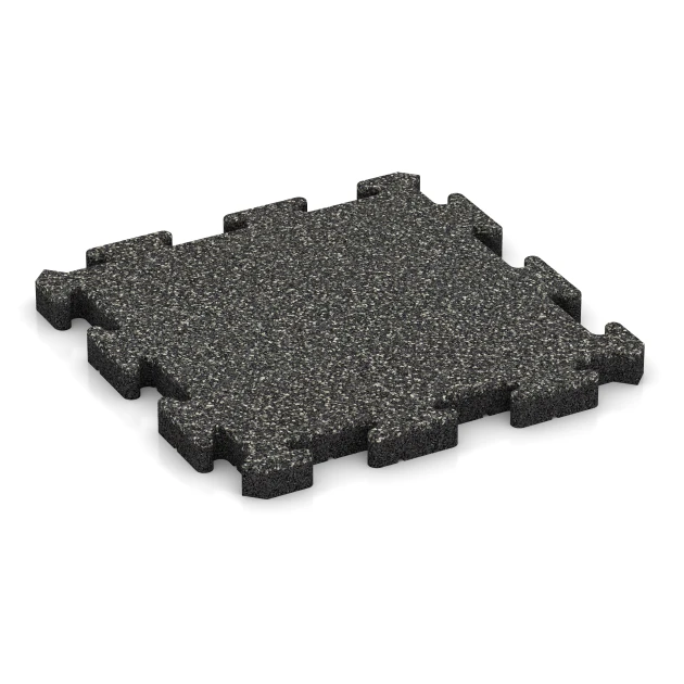 Eventklickplatta utomhus von WARCO im Farbdesign Mörkgrå granit mit den Abmessungen 50 x 50 x 4 cm | 0,25 m². Produktfoto von Artikel 5899 in der Aufsicht von schräg vorne.