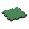Gummibeläggning för sport von WARCO im Farbdesign Maigrön mit den Abmessungen 500 x 500 x 40 mm. Produktfoto von Artikel 5188 in der Aufsicht von schräg vorne.