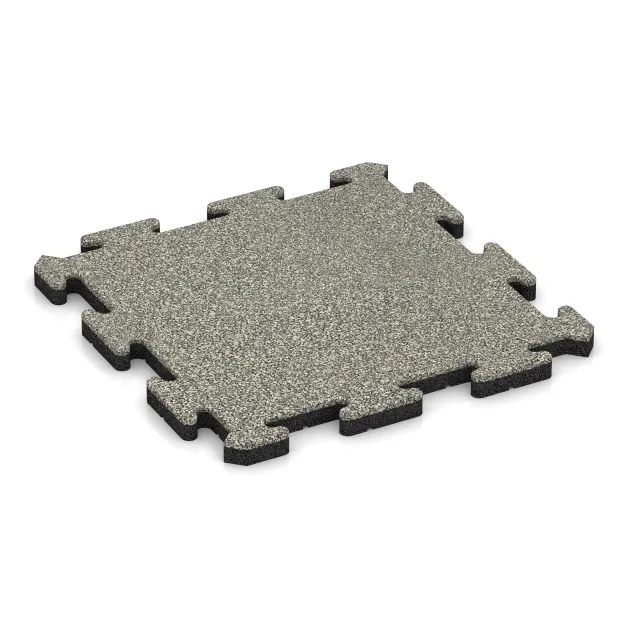 Poolplatta von WARCO im Farbdesign Ljus Granit mit den Abmessungen 500 x 500 x 30 mm. Produktfoto von Artikel 2727 in der Aufsicht von schräg vorne.