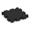 Utomhus trallplatta von WARCO im Farbdesign Anthracite mit den Abmessungen 500 x 500 x 60 mm. Produktfoto von Artikel 3180 in der Aufsicht von schräg vorne.