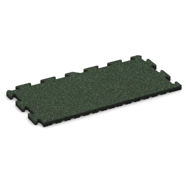 Kantplatta von WARCO im Farbdesign Engelsk Gräsmatta mit den Abmessungen 1000 x 485 x 30 mm. Produktfoto von Artikel 5023 in der Aufsicht von schräg vorne.