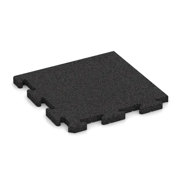 Hörnplatta HD von WARCO im Farbdesign Anthracite mit den Abmessungen 485 x 485 x 30 mm. Produktfoto von Artikel 5085 in der Aufsicht von schräg vorne.