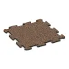 Hundsportgolv HD von WARCO im Farbdesign Bast & Bark mit den Abmessungen 500 x 500 x 18 mm. Produktfoto von Artikel 3902 in der Aufsicht von schräg vorne.