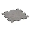 Hundsportgolv HD von WARCO im Farbdesign Grå Melange mit den Abmessungen 500 x 500 x 18 mm. Produktfoto von Artikel 4593 in der Aufsicht von schräg vorne.