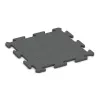 Hundgolvplatta von WARCO im Farbdesign Skiffergrå mit den Abmessungen 500 x 500 x 18 mm. Produktfoto von Artikel 3914 in der Aufsicht von schräg vorne.
