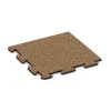 Hörnplatta HD von WARCO im Farbdesign Rattan Lounge mit den Abmessungen 485 x 485 x 18 mm. Produktfoto von Artikel 4790 in der Aufsicht von schräg vorne.