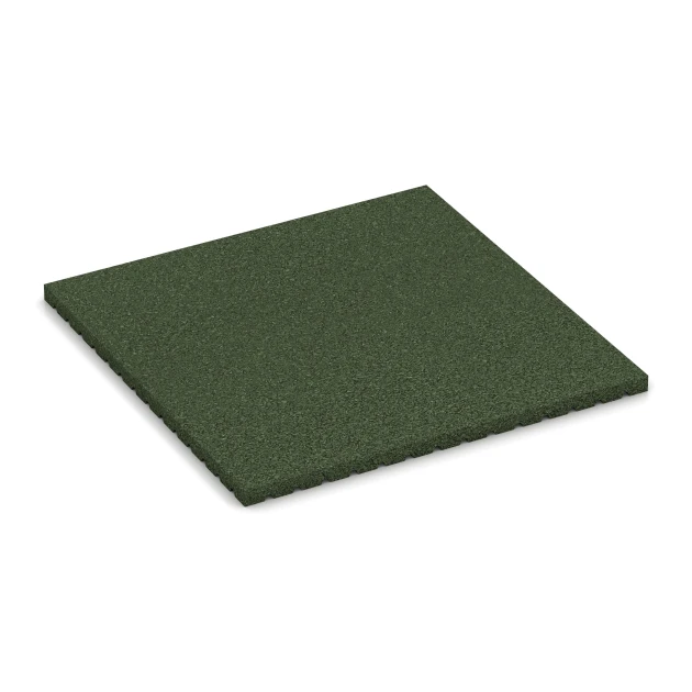 Stallmatta HD von WARCO im Farbdesign Gräsgrön mit den Abmessungen 100 x 100 x 4 cm. Produktfoto von Artikel 3642 in der Aufsicht von schräg vorne.