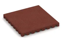 Fallskyddsplatta för lekplats