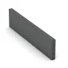 Gummikantsten von WARCO im Farbdesign Skiffergrå mit den Abmessungen 1000 x 50 x 250 mm. Produktfoto von Artikel 2595 in der Aufsicht von schräg vorne.