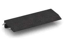 Gummilist lekplats – L-formad kantsten