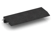 Gummilist lekplats – L-formad kantsten