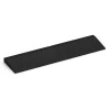 Tröskelramp von WARCO im Farbdesign Antracit mit den Abmessungen 100 × 25 cm | 1 < 5 cm. Produktfoto von Artikel 6598 in der Aufsicht von schräg vorne.