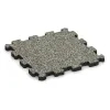 Treppenbelag von WARCO im Farbdesign Ljus Granit mit den Abmessungen 306 x 306 x 20 mm. Produktfoto von Artikel 5424 in der Aufsicht von schräg vorne.