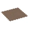 Fitnessgolv Kompakt von WARCO im Farbdesign Bast & Bark mit den Abmessungen 970 x 970 x 8 mm | 0,94 m. Produktfoto von Artikel 1024 in der Aufsicht von schräg vorne.