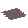 Fitness Performance Elite Träningsgolv von WARCO im Farbdesign Mineralröd mit den Abmessungen 100 x 100 x 1 cm | 1,00 m². Produktfoto von Artikel 6145 in der Aufsicht von schräg vorne.