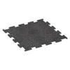Fitness Performance Elite Träningsgolv von WARCO im Farbdesign Lätt Grå Spräcklig mit den Abmessungen 100 x 100 x 1,5 cm | 1,00 m². Produktfoto von Artikel 3777 in der Aufsicht von schräg vorne.