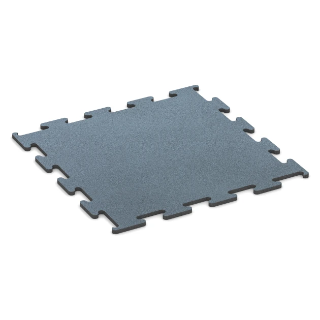 Fitness Performance Elite Träningsgolv von WARCO im Farbdesign Åldrat silver mit den Abmessungen 100 x 100 x 2 cm | 1,00 m². Produktfoto von Artikel 6162 in der Aufsicht von schräg vorne.