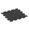 Fitness Performance Elite Träningsgolv von WARCO im Farbdesign Lätt Gul Prickig mit den Abmessungen 50 x 50 x 1 cm | 0,25 m². Produktfoto von Artikel 3764 in der Aufsicht von schräg vorne.