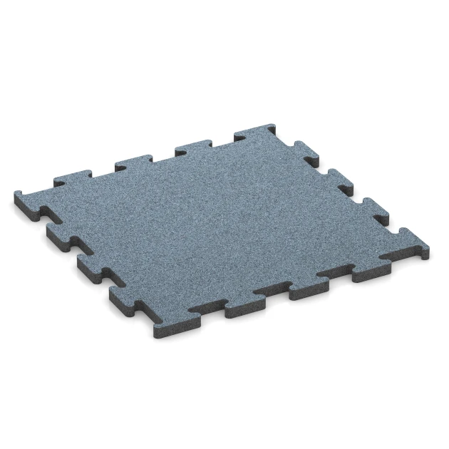 Fitness Performance Elite Träningsgolv von WARCO im Farbdesign Åldrat silver mit den Abmessungen 50 x 50 x 2 cm | 0,25 m². Produktfoto von Artikel 6168 in der Aufsicht von schräg vorne.