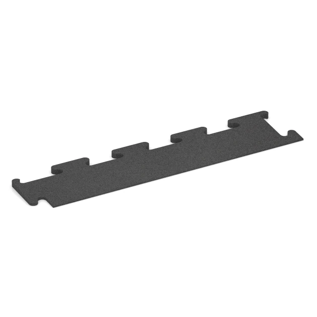 Kantlist Fitness Performance Elite von WARCO im Farbdesign Antracit mit den Abmessungen 100 x 20 cm | 5 < 20 mm. Produktfoto von Artikel 6594 in der Aufsicht von schräg vorne.