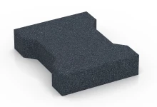 Gummisten för hästar