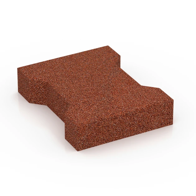 Marksten von WARCO im Farbdesign Tegelröd mit den Abmessungen 20 x 16,5 x 4,5 cm | 0,0278 m². Produktfoto von Artikel 7069 in der Aufsicht von schräg vorne.