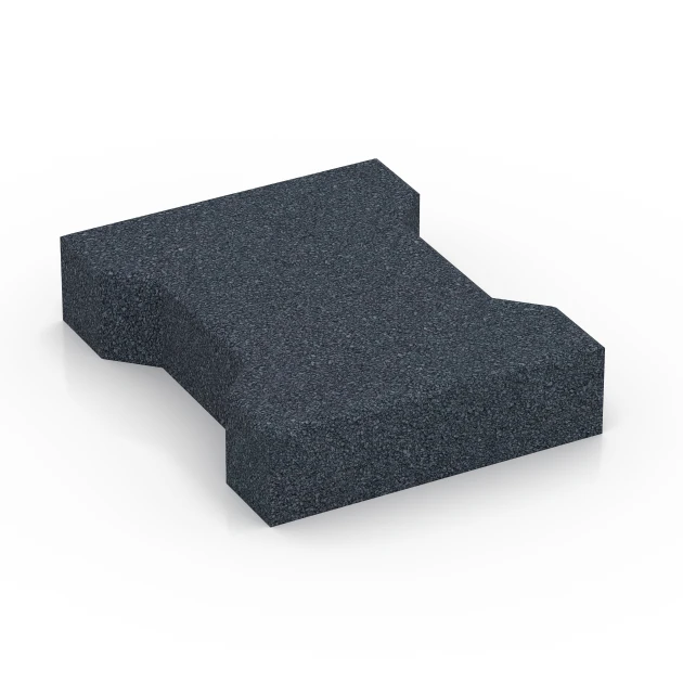 Marksten von WARCO im Farbdesign Skiffergrå mit den Abmessungen 20 x 16,5 x 4,5 cm | 0,0278 m². Produktfoto von Artikel 7071 in der Aufsicht von schräg vorne.