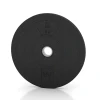 Bumper Plate von WARCO im Farbdesign Antracit mit den Abmessungen 5 kg | ø 45,4 x 3,15 cm. Produktfoto von Artikel 6084 in der Aufsicht von schräg vorne.