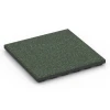 Fallskyddsplatta EPDM – 120 cm von WARCO im Farbdesign Engelskt gräs mit den Abmessungen 50 x 50 x 4 cm | 0,25 m². Produktfoto von Artikel 6424 in der Aufsicht von schräg vorne.