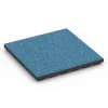 Fallskyddsplatta EPDM – 120 cm von WARCO im Farbdesign Atlanten mit den Abmessungen 50 x 50 x 4 cm | 0,25 m². Produktfoto von Artikel 6429 in der Aufsicht von schräg vorne.