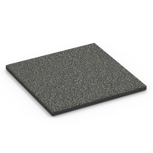 Terrassplatta Classic von WARCO im Farbdesign Mörkgrå granit mit den Abmessungen 50 x 50 x 3 cm. Produktfoto von Artikel 6354 in der Aufsicht von schräg vorne.
