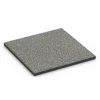 Fallskyddsplatta – 90 cm von WARCO im Farbdesign Grå granit mit den Abmessungen 50 x 50 x 3 cm | 0,25 m². Produktfoto von Artikel 6414 in der Aufsicht von schräg vorne.