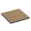 Fallskyddsplatta – 90 cm von WARCO im Farbdesign Rattan mit den Abmessungen 50 x 50 x 3 cm | 0,25 m². Produktfoto von Artikel 6421 in der Aufsicht von schräg vorne.