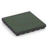 Fallskyddsplatta EPDM – 210 cm von WARCO im Farbdesign Engelskt gräs mit den Abmessungen 50 x 50 x 7 cm | 0,25 m². Produktfoto von Artikel 6442 in der Aufsicht von schräg vorne.