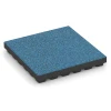 Fallskyddsplatta EPDM – 210 cm von WARCO im Farbdesign Atlanten mit den Abmessungen 50 x 50 x 7 cm | 0,25 m². Produktfoto von Artikel 6447 in der Aufsicht von schräg vorne.