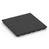 Fallskyddsplattor von WARCO im Farbdesign Antracit mit den Abmessungen 50 x 50 x 4,8 cm. Produktfoto von Artikel 6291 in der Aufsicht von schräg vorne.