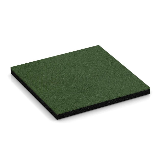 Underlag för hundrastgård von WARCO im Farbdesign Gräsgrön mit den Abmessungen 50 x 50 x 4 cm | 0,25 m². Produktfoto von Artikel 7078 in der Aufsicht von schräg vorne.