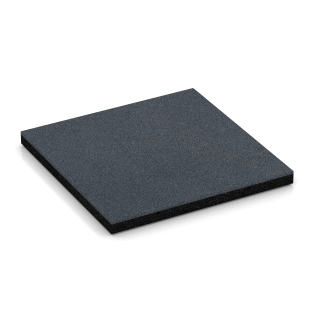 Fallskyddsplatta – 140 cm von WARCO im Farbdesign Skiffergrå mit den Abmessungen 50 x 50 x 4 cm. Produktfoto von Artikel 6257 in der Aufsicht von schräg vorne.