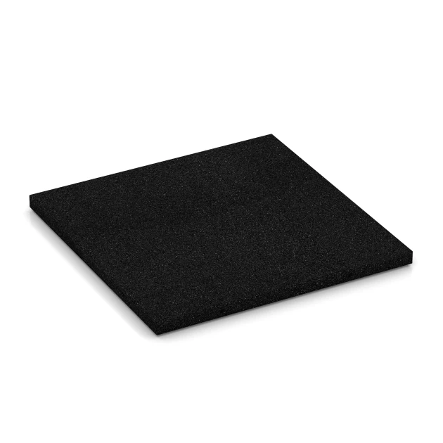 Underlag för hundrastgård von WARCO im Farbdesign Antracit mit den Abmessungen 50 x 50 x 3 cm | 0,25 m². Produktfoto von Artikel 7080 in der Aufsicht von schräg vorne.