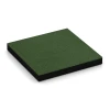 Fallskyddsplatta – 180 cm von WARCO im Farbdesign Gräsgrön mit den Abmessungen 50 x 50 x 6 cm. Produktfoto von Artikel 6267 in der Aufsicht von schräg vorne.