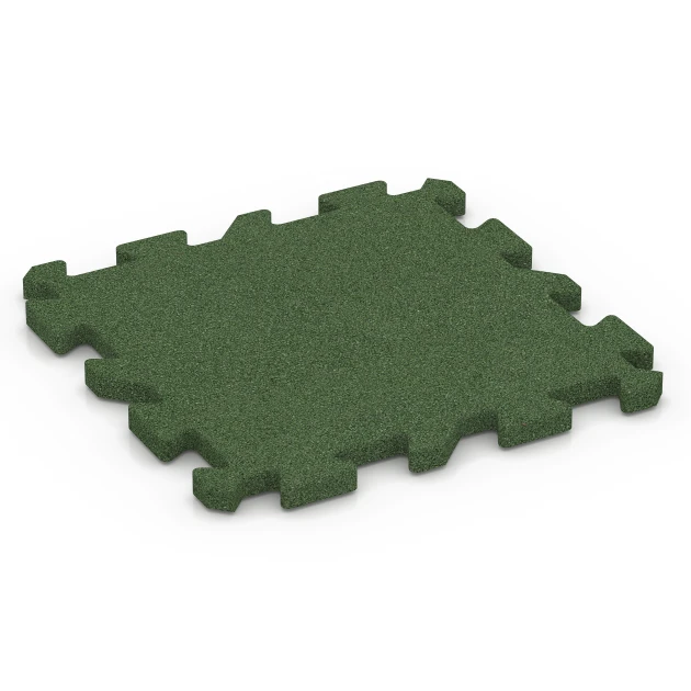 Poolunderlag von WARCO im Farbdesign Gräsgrön mit den Abmessungen 50 x 50 x 3 cm | 0,25 m². Produktfoto von Artikel 6614 in der Aufsicht von schräg vorne.