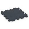 Fallskyddsplatta – 100 cm von WARCO im Farbdesign Skiffergrå mit den Abmessungen 50 x 50 x 3 cm | 0,25 m². Produktfoto von Artikel 6396 in der Aufsicht von schräg vorne.