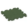 Gymgolv von WARCO im Farbdesign Gräsgrön mit den Abmessungen 50 x 50 x 2 cm | 0,25 m². Produktfoto von Artikel 6985 in der Aufsicht von schräg vorne.