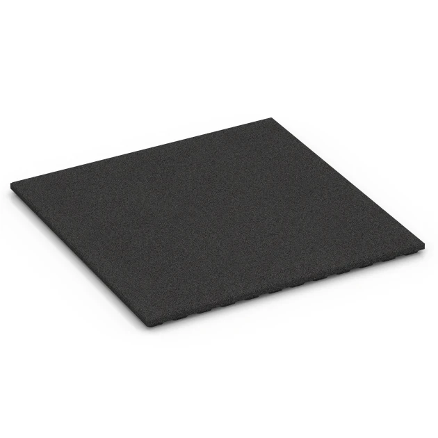 Stallmatta Komfort von WARCO im Farbdesign Antracit mit den Abmessungen 100 x 100 x 4 cm | 1,00 m². Produktfoto von Artikel 6383 in der Aufsicht von schräg vorne.