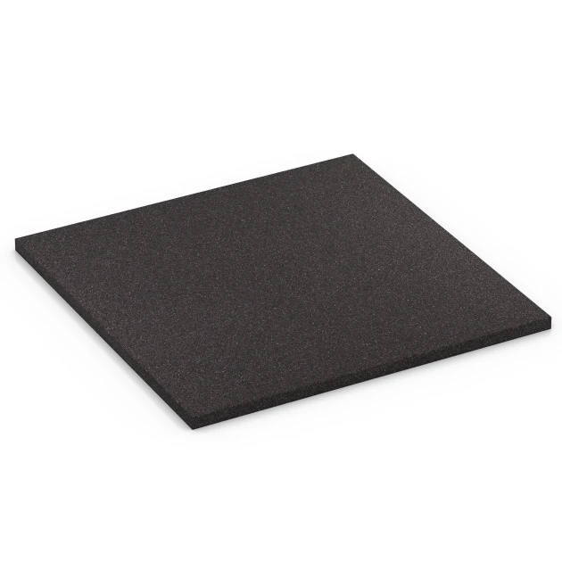 Underlagsplatta Kl. 2 von WARCO im Farbdesign Antracit mit den Abmessungen 52 x 52 x 1,8 cm. Produktfoto von Artikel 6482 in der Aufsicht von schräg vorne.
