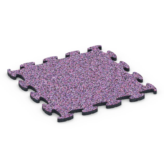 Agilitygolv hundsport von WARCO im Farbdesign Lavendel mit den Abmessungen 44,6 x 44,6 x 1,8 cm. Produktfoto von Artikel 6801 in der Aufsicht von schräg vorne.