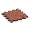 Balkongplatta gummi von WARCO im Farbdesign Etna mit den Abmessungen 30 x 30 x 1,8 cm. Produktfoto von Artikel 6818 in der Aufsicht von schräg vorne.