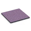 Gymgolv för utomhusbruk von WARCO im Farbdesign Lavendel mit den Abmessungen 60 x 60 x 3 cm | 0,36 m². Produktfoto von Artikel 7137 in der Aufsicht von schräg vorne.