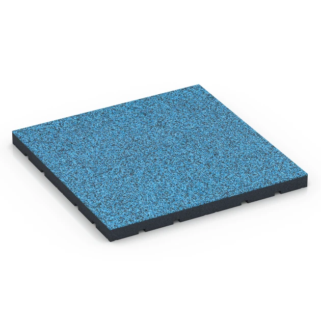 Gymgolv för utomhusbruk von WARCO im Farbdesign Atlanten mit den Abmessungen 60 x 60 x 4 cm | 0,36 m². Produktfoto von Artikel 7148 in der Aufsicht von schräg vorne.