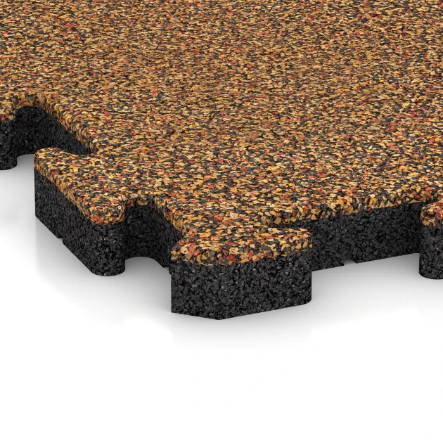 Detailaufnahme der Randausprägung von WARCO-Produkt 2922, Poolplatta, Format 50 x 50 x 4 cm | 0,25 m², Farbe Terrakotta.